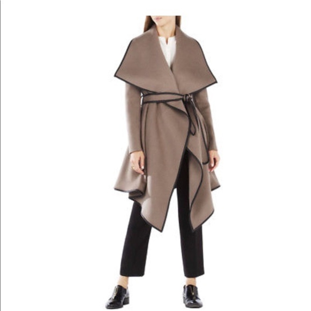 COPY - Tan wrap coat